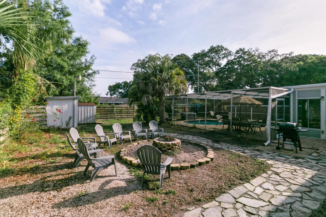 Spacious Modern House. Private Heated Pool And Spa サラソータ エクステリア 写真